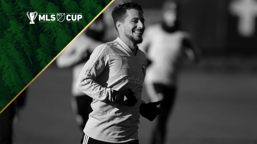 Sebastian Blanco, MLS Cup training, 12.4.18