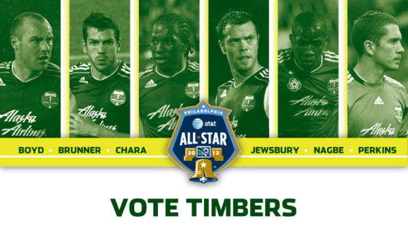 2012 MLS All-Star Vote Timbers