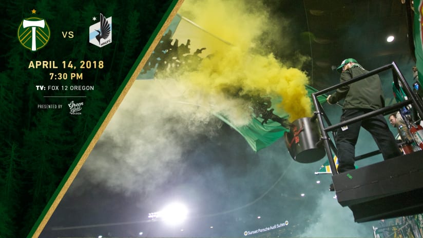 Matchday, Timbers vs. Loons, 4.14.18
