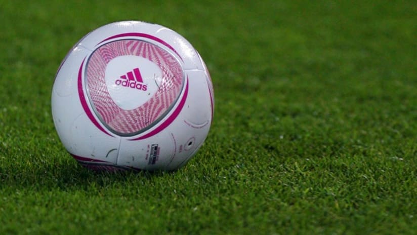 Pink MLS ball, Soccer Kicks Cancer