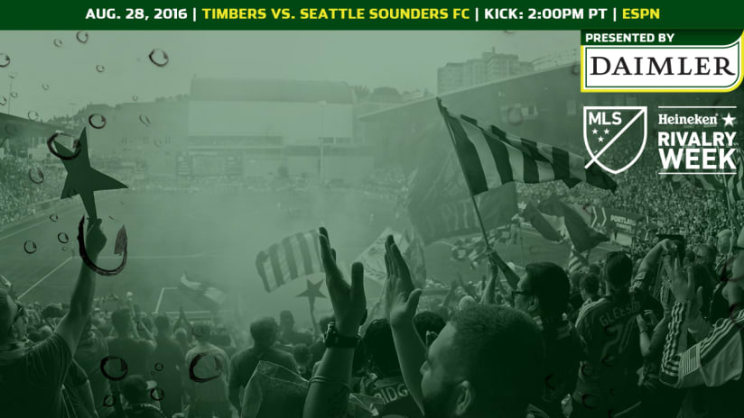 Matchday, Timbers @ Sounders, 8.28.16