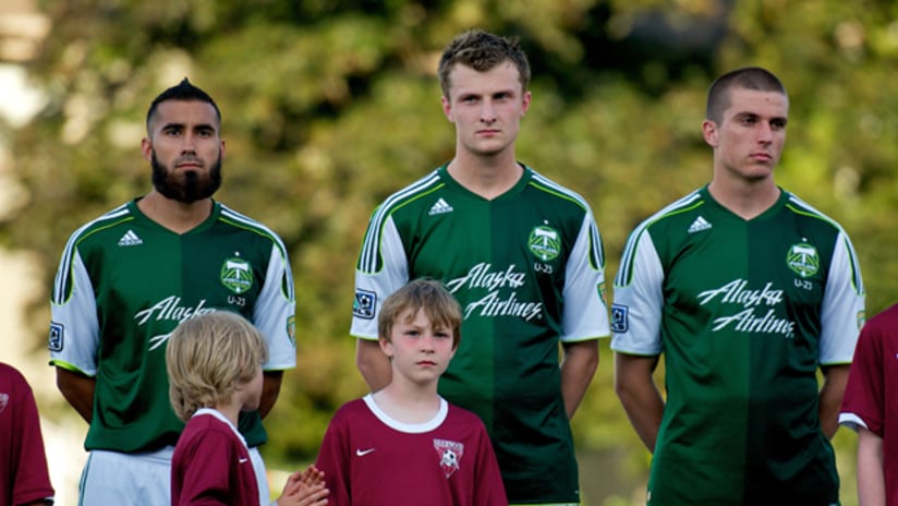 Starters for the Timbers U-23s