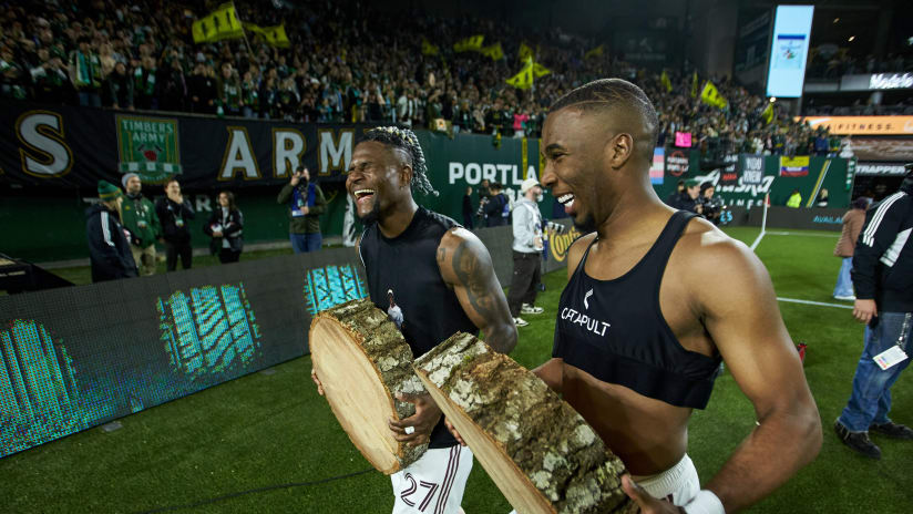 April 15, 2023: Portland Timbers vs Seattle Sounders FC