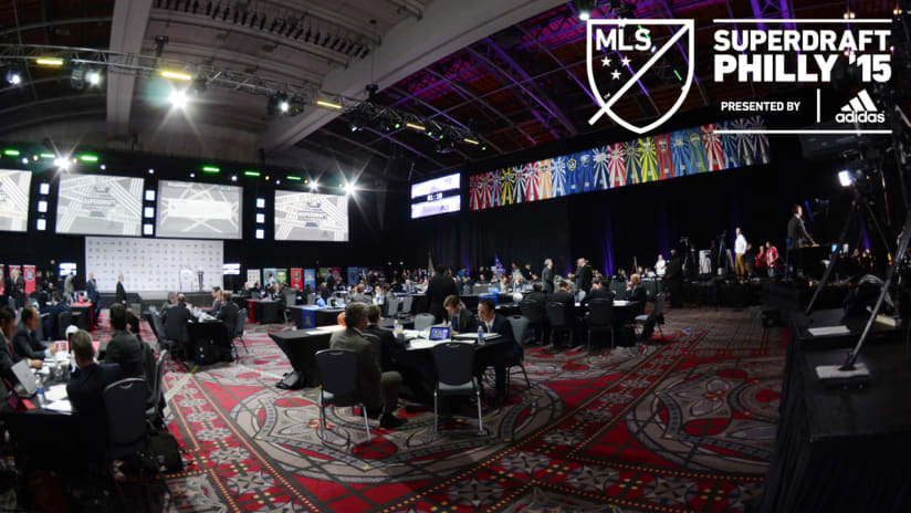 2015 MLS SuperDraft Room image