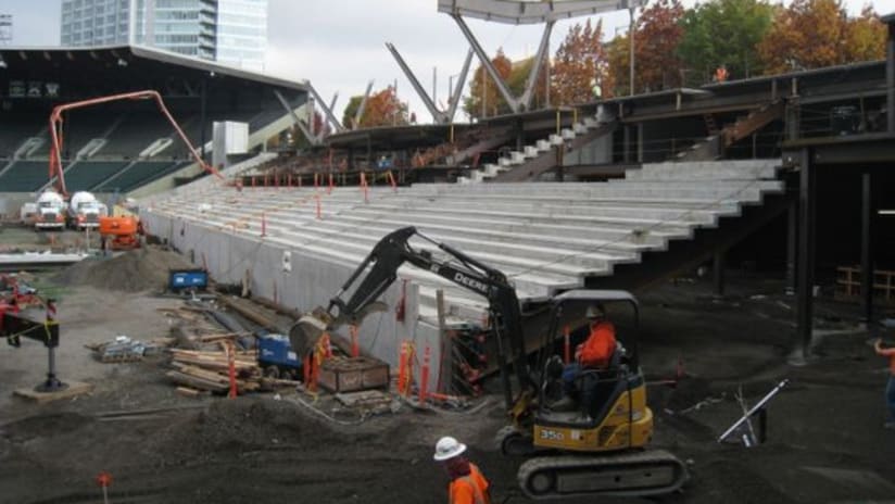 Stadium Renovation - Nov. 5, 2011
