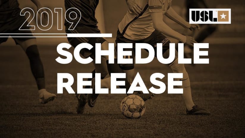 2019 USL Schedule, 12.19.18