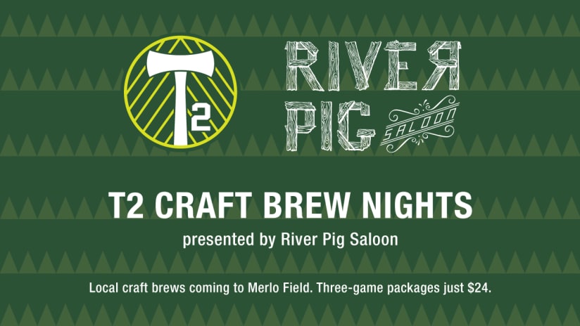 T2 and River Pig Saloon Craft Brew Nights 2016