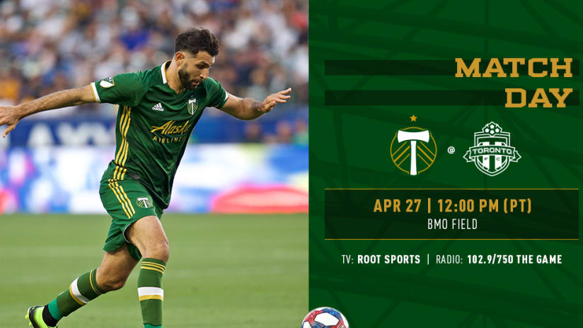 Matchday, Timbers @ TFC, 4.27.19