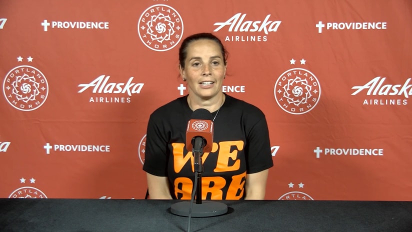 POSTGAME | Rhian Wilkinson talks to the media on the home win over Chicago