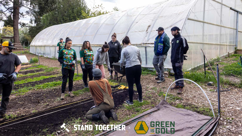 PHOTOS | Working with Kindness Farm during 2024 MLS Greener Goals Week