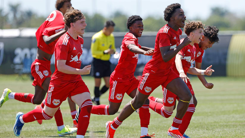 Red Bulls Academy Sides Moving on at 2024 Generation Adidas Cup 