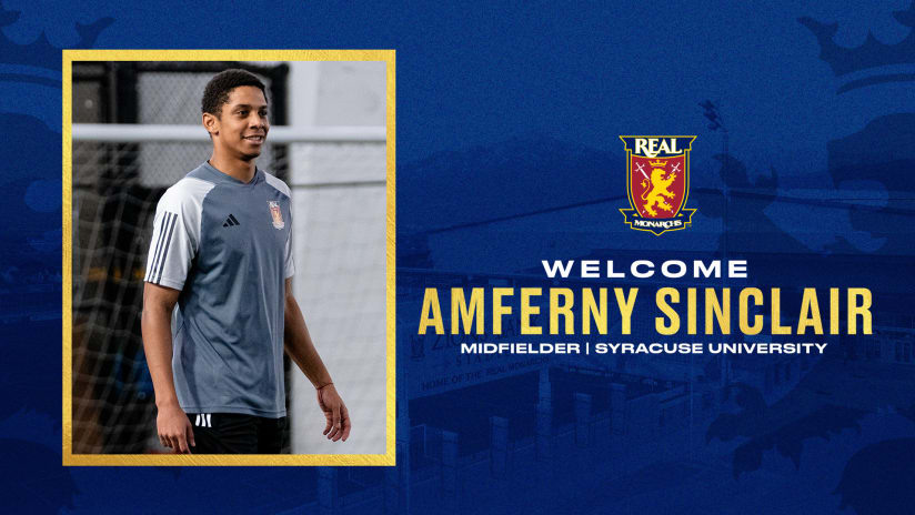 Real Monarchs Sign MLS SuperDraft Pick Amferny Sinclair