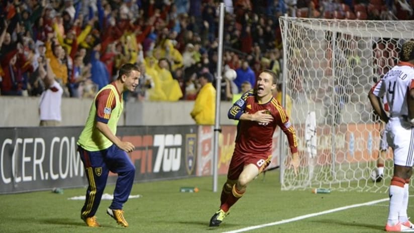 Johnson back with RSL after Canadian stint cut short by suspension -