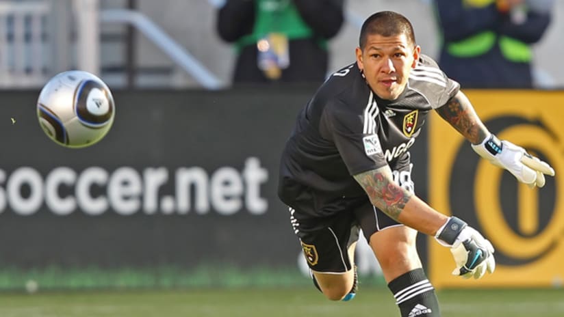 Nick Rimando becomes only the second goalkeeper in MLS history to win Player of the Month honors twice