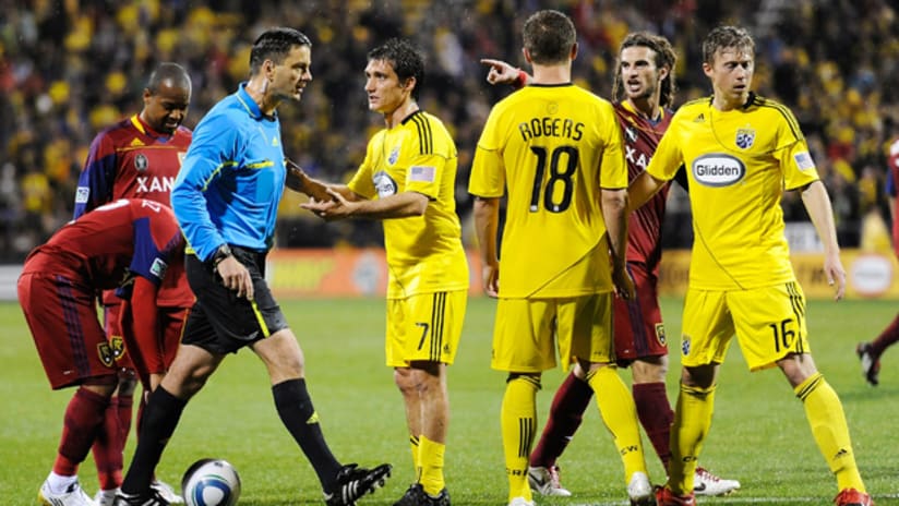 The Crew and RSL face off on Tuesday in CONCACAF Champions League action.