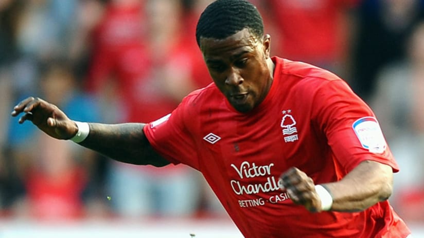 Robbie Findley made his Nottingham Forest debut in a win over Leicester City.