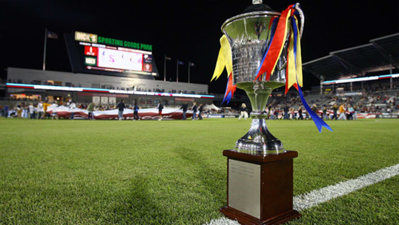 Real Salt Lake and the Colorado Rapids renew their rivalry for the Rocky Mountain Cup (above) on Saturday at Rio Tinto Stadium.