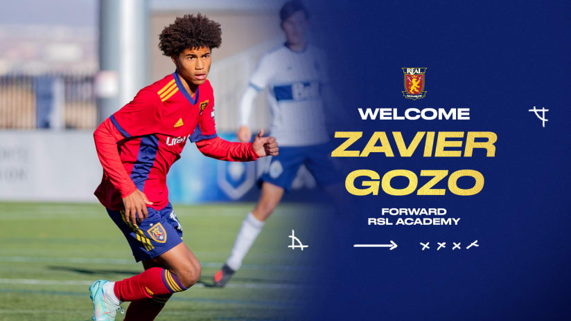 RSL Academy Forward Zavier Gozo Signs with Real Monarchs