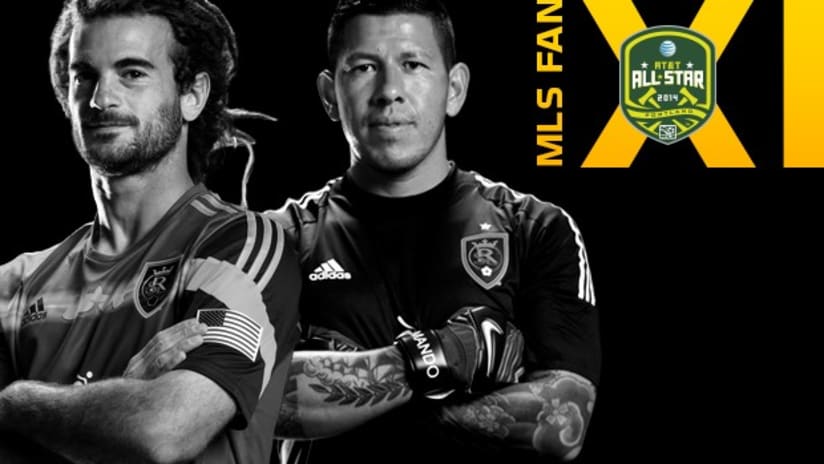 Kyle Beckerman and Nick Rimando named to 2014 MLS All-Star Fan XI