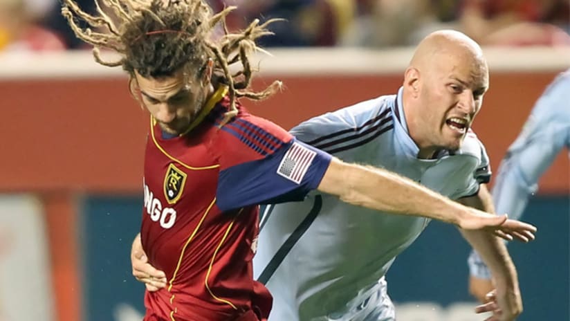 RSL's Kyle Beckerman has played in all but one Rocky Mountain Cup tilt.