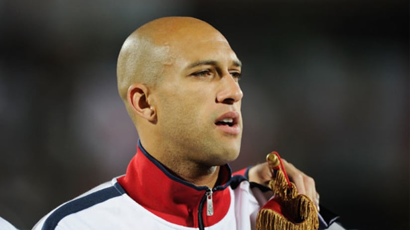 US goalkeeper Tim Howard was voted the Player of the Day for Saturday.
