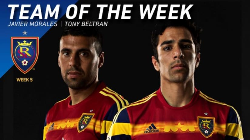 Morales and Beltran Team of the Week