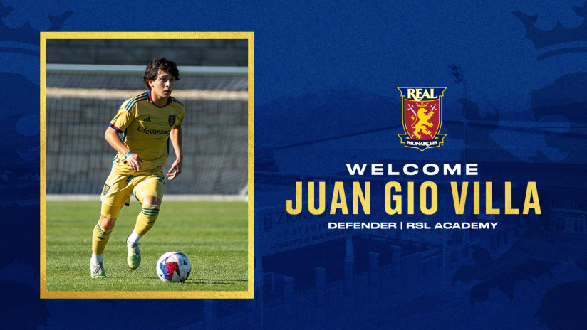 Real Monarchs Add Juan "Gio" Villa Ahead Of 2024 Season