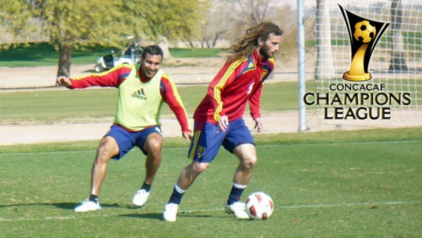 RSL are set to face the Columbus Crew in Champions League action on Tuesday night.