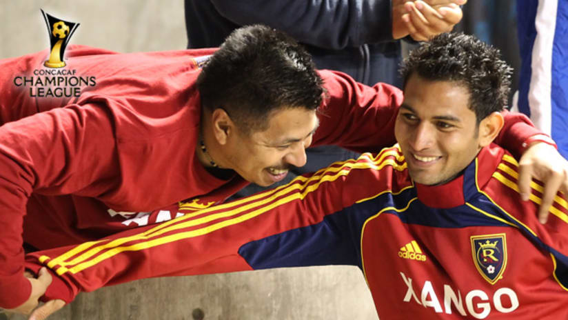 Real Salt Lake youngster Paulo Jr. had plenty of reasons to smile on Tuesday night.