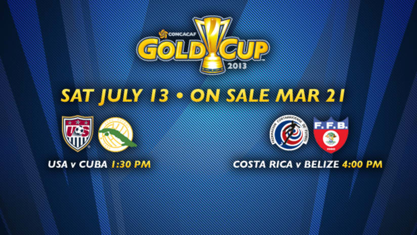 Gold Cup tickets