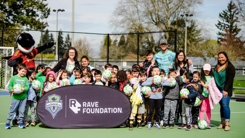 Sounders FC, RAVE Foundation and Providence support student mental wellness in Renton