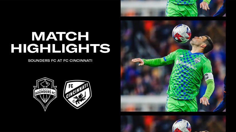 HIGHLIGHTS: FC Cincinnati vs. Seattle Sounders FC | March 11, 2023