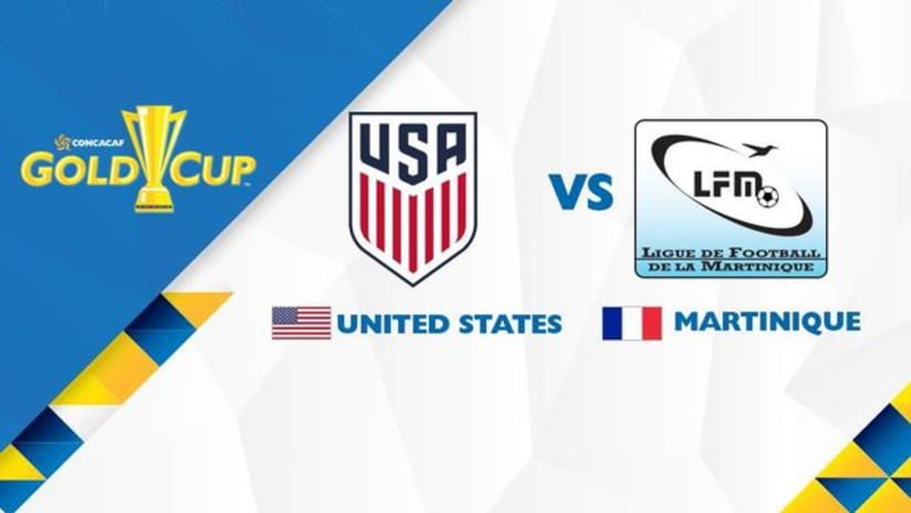USA vs. Martinique Gold Cup image 2017-07-11