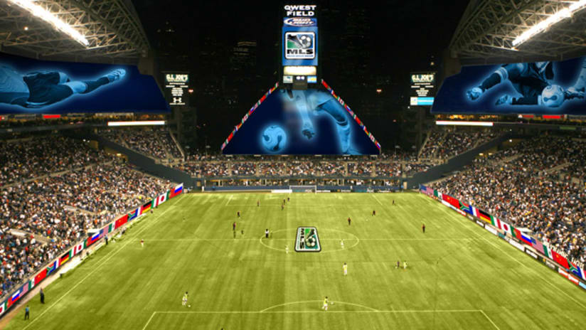 Qwest Field MLS Renderings Image