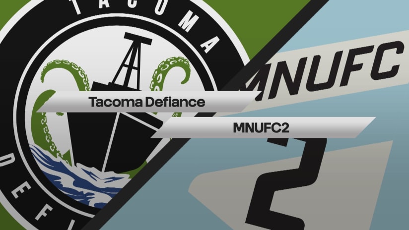 HIGHLIGHTS: Tacoma Defiance vs. MNUFC2 | May 14, 2023