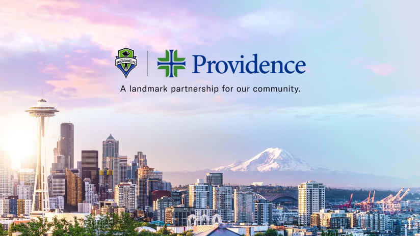 Sounders FC and Providence agree to unprecedented community-focused partnership
