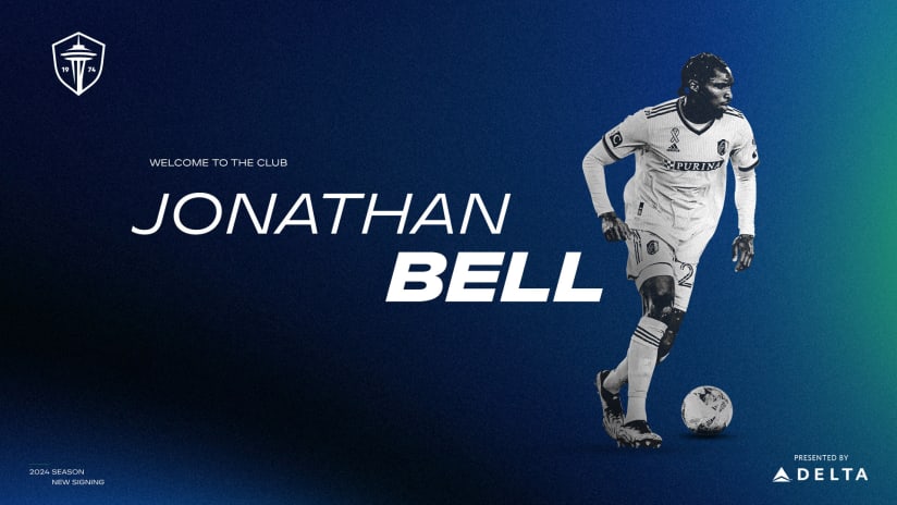 Sounders FC Signs Defender Jonathan Bell