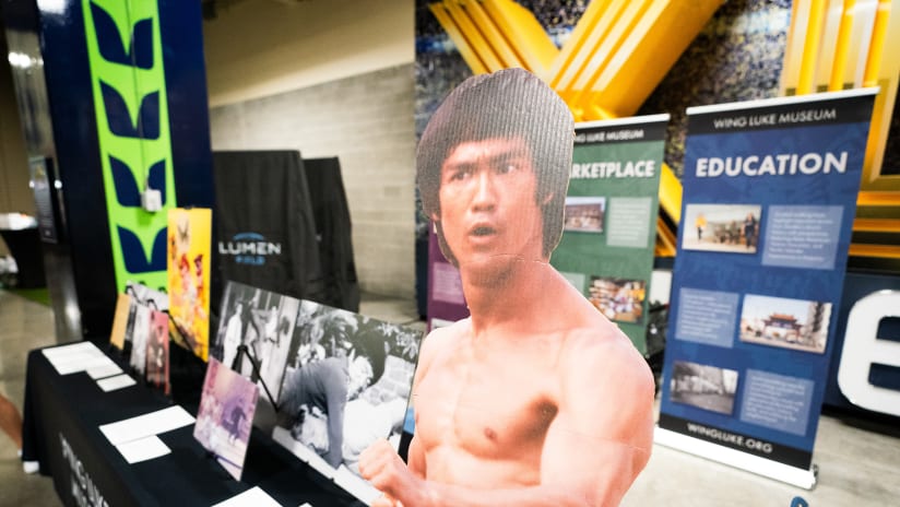 Sounders FC, RAVE Foundation and partners team up to celebrate Bruce Lee 