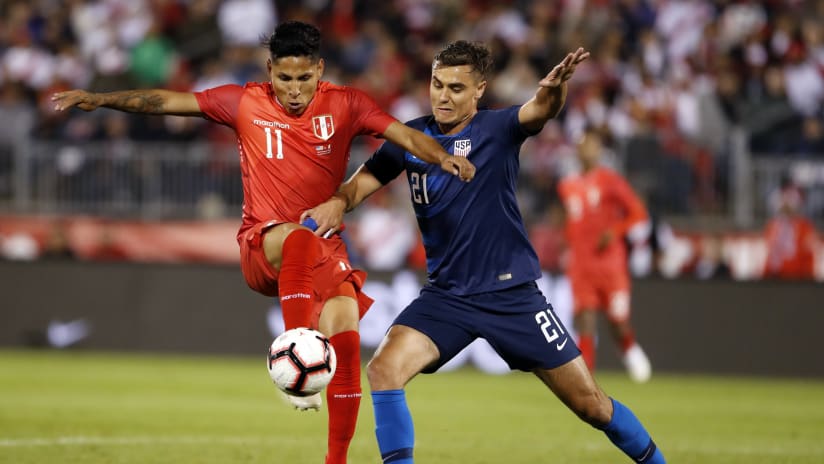 Raul Ruidiaz Peru vs. USA 2018-10-17