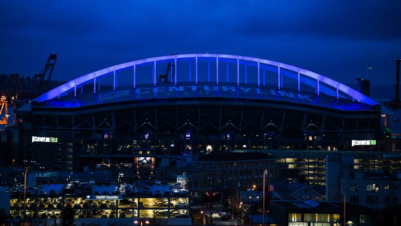 Seattle goes blue for Paul Allen
