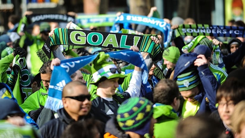 Sounders FC Fans Invited to Ride Sounder Train on Saturday Image