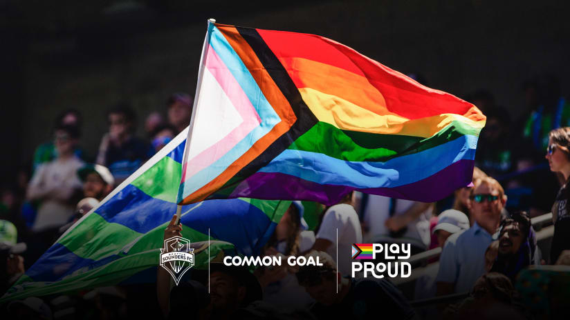 Sounders FC hosts Common Goal's "Play Proud" program this week, reaffirms club's commitment to the LGBTQ+ community via education, allyship and advocacy