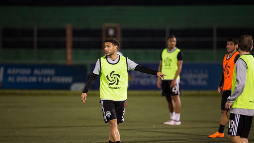 Cristian Roldan training El Salvador 2018-02-21