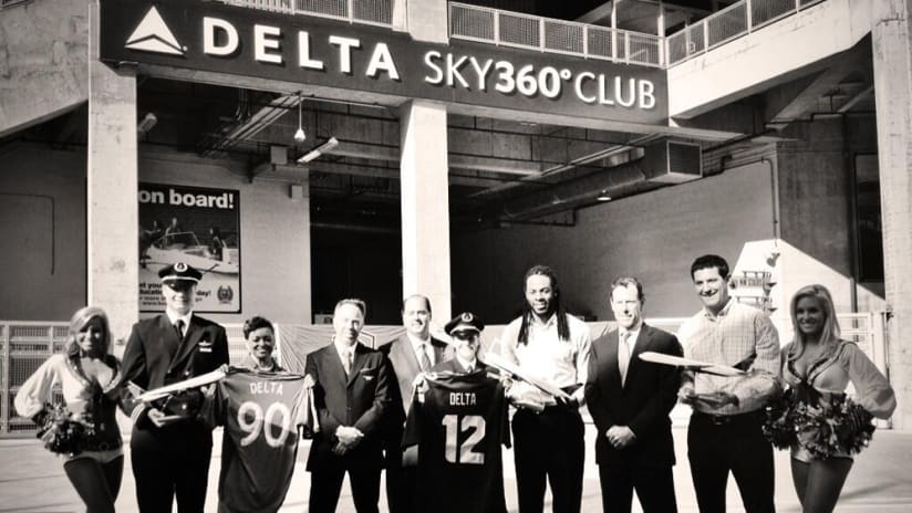 Seahawks and Sounders FC Announce New Partnership with Delta Air Lines Image