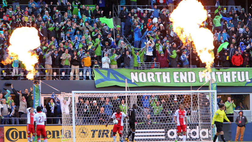 Flame Spouting Goals Just Another Sounders FC Innovation Image