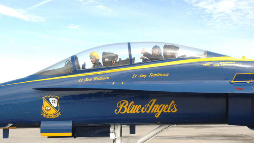 Keller to ride with Blue Angles Image