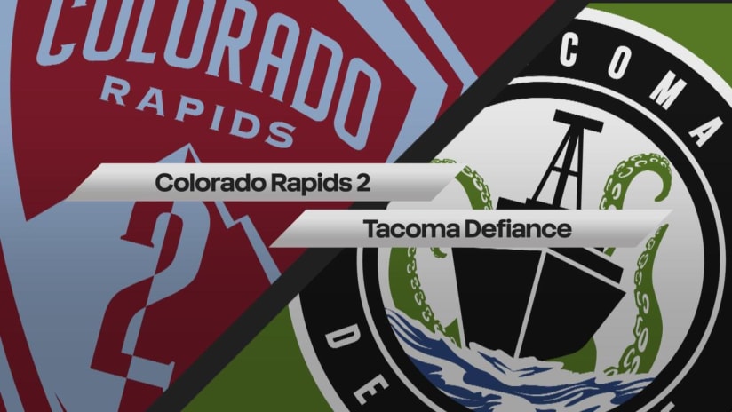 HIGHLIGHTS: Colorado Rapids 2 vs. Tacoma Defiance | May 22, 2022