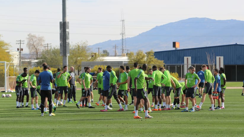Sounders Conclude Tucson Trip Image