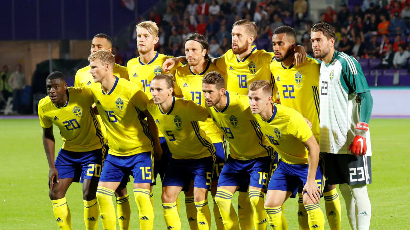 Sweden Starting XI vs. Austria 2018-09-06