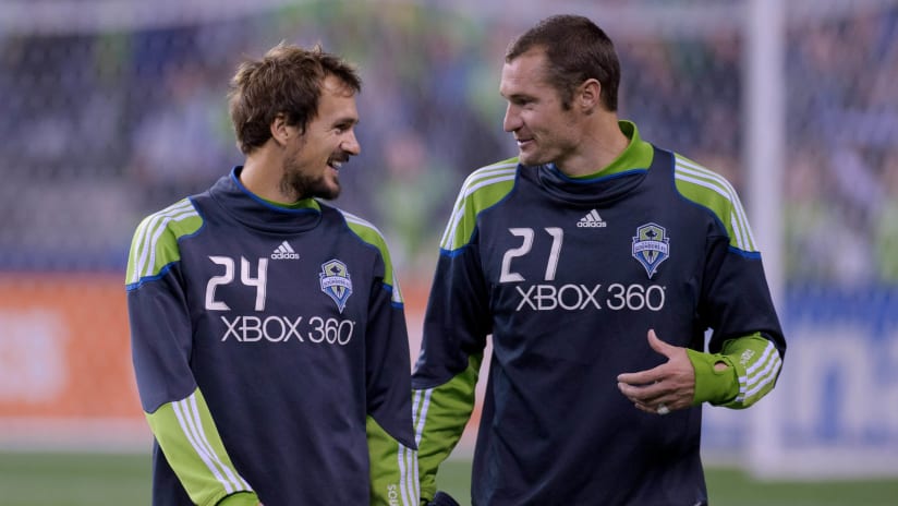 Roger Levesque and Nate Jaqua